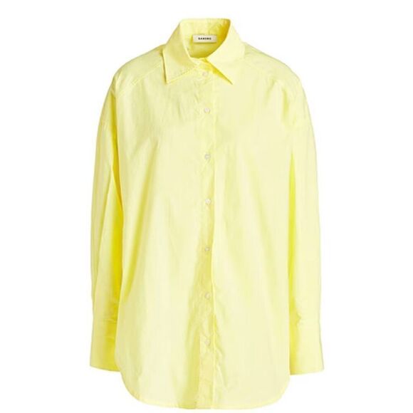 Sandro Paris Adriana Cotton Shirt - Picture 1 of 14
